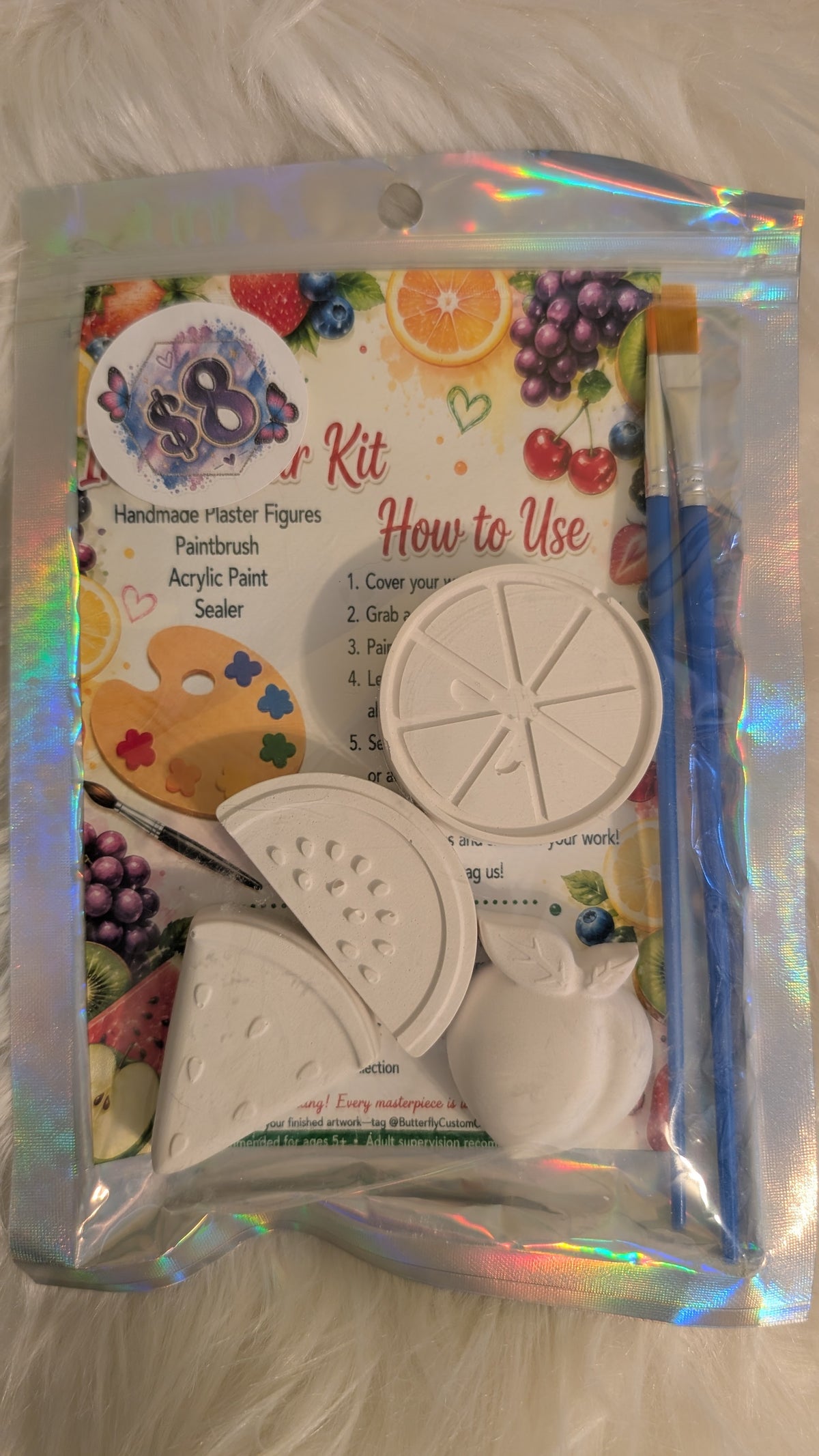 Fruity Fun Plaster Paint Kit ššš